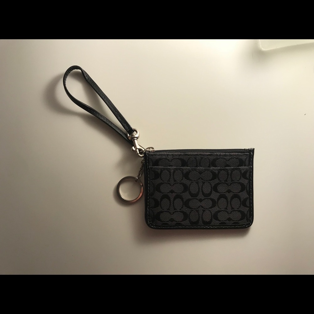 Vintage Coach Wristlet/Keychain